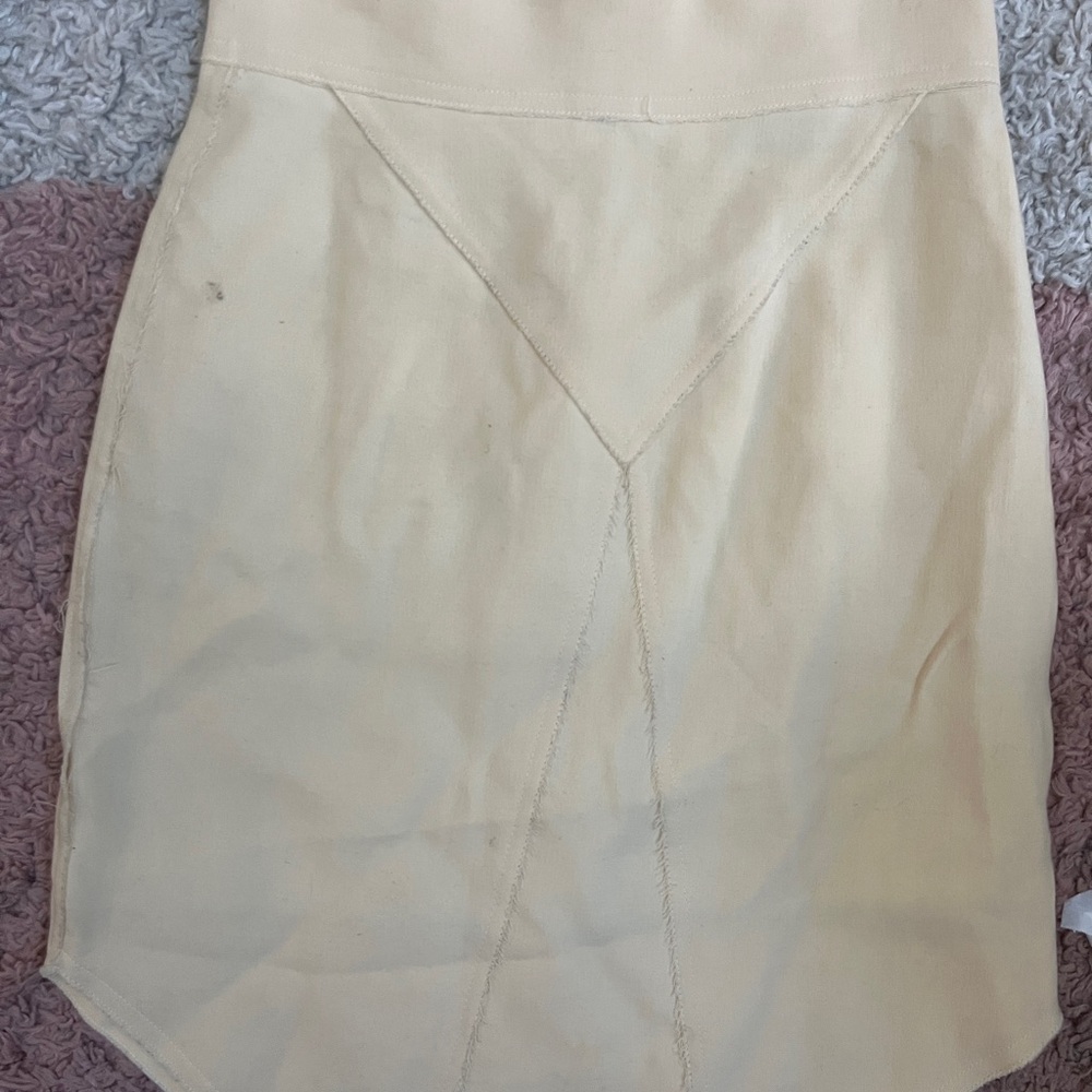 Fendi Cream Women's Skirt